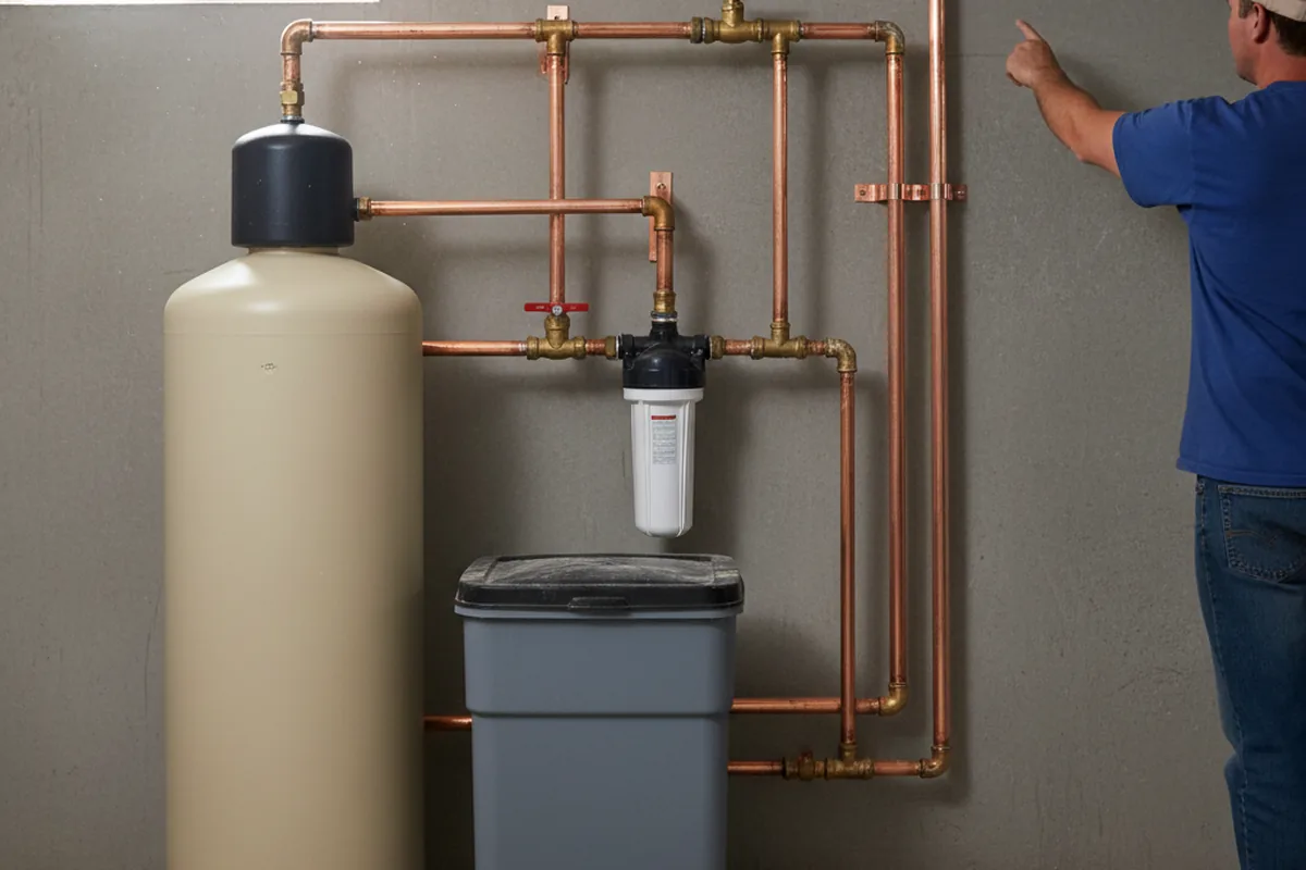 Whole-house water treatment system installed in Reed Point